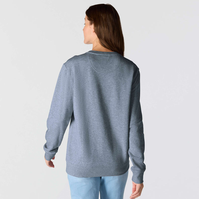 Women's TENCEL™ Fiber Series Crewneck Sweatshirt | Faded Navy Heather