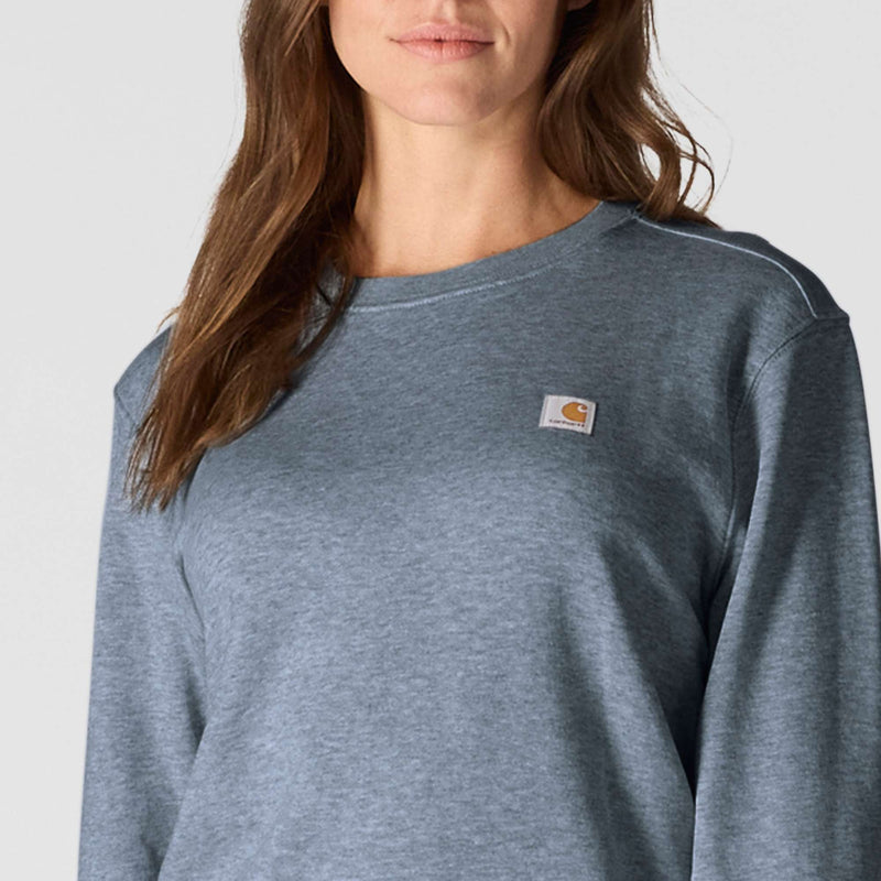 Women's TENCEL™ Fiber Series Crewneck Sweatshirt | Faded Navy Heather