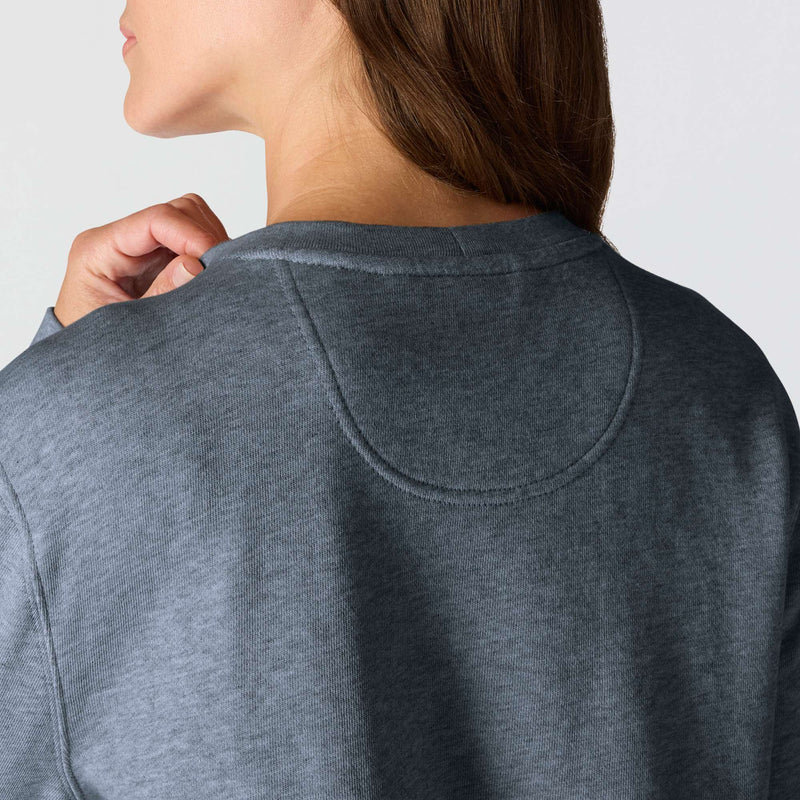Women's TENCEL™ Fiber Series Crewneck Sweatshirt | Faded Navy Heather