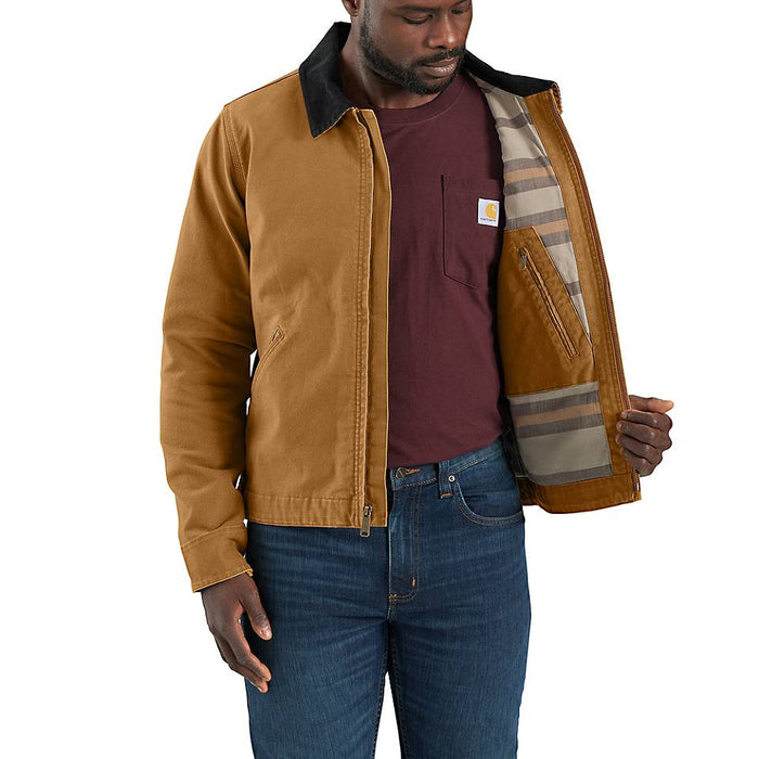 Men's Re-Engineered Rugged Flex® Relaxed Fit Duck Detroit Jacket - 1 Warm Rating