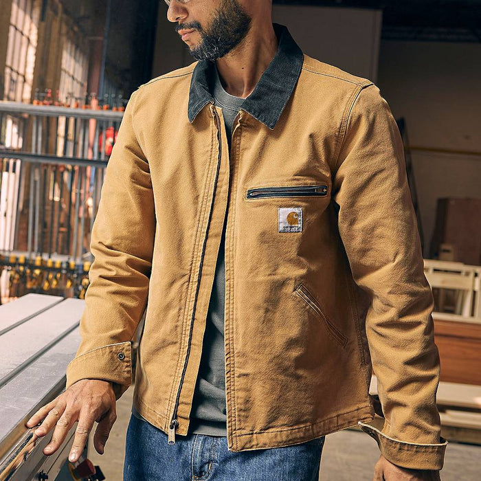 Men's Re-Engineered Rugged Flex® Relaxed Fit Duck Detroit Jacket - 1 Warm Rating