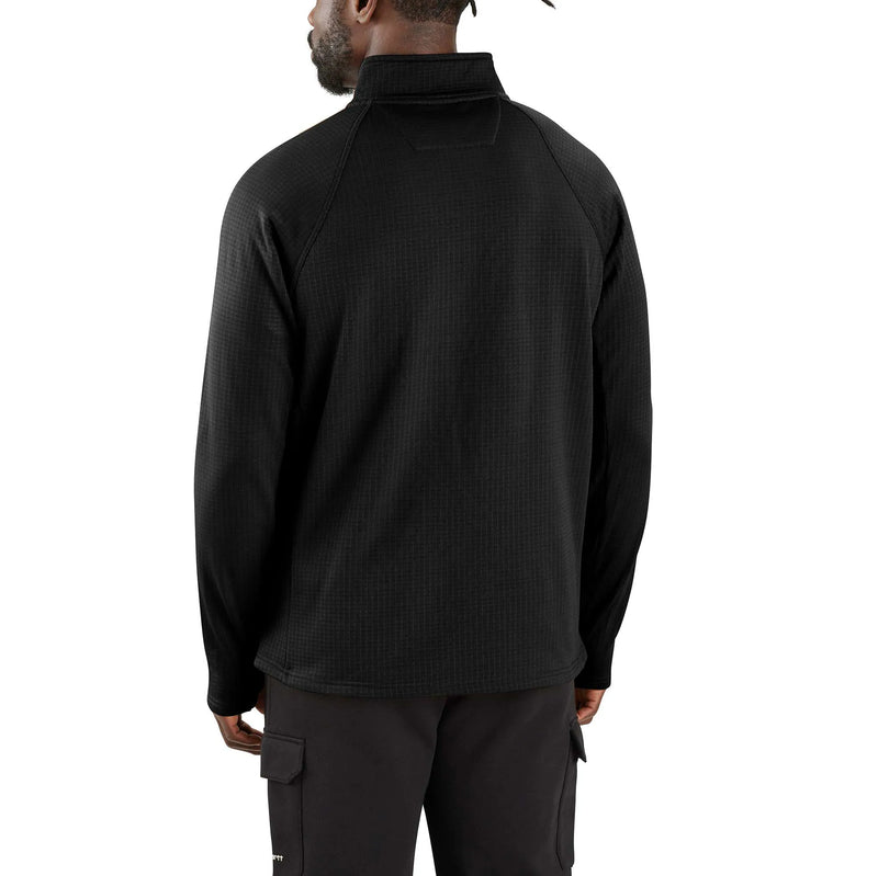 Force Ironwood Relaxed 1/2-Zip Mock Neck | Black