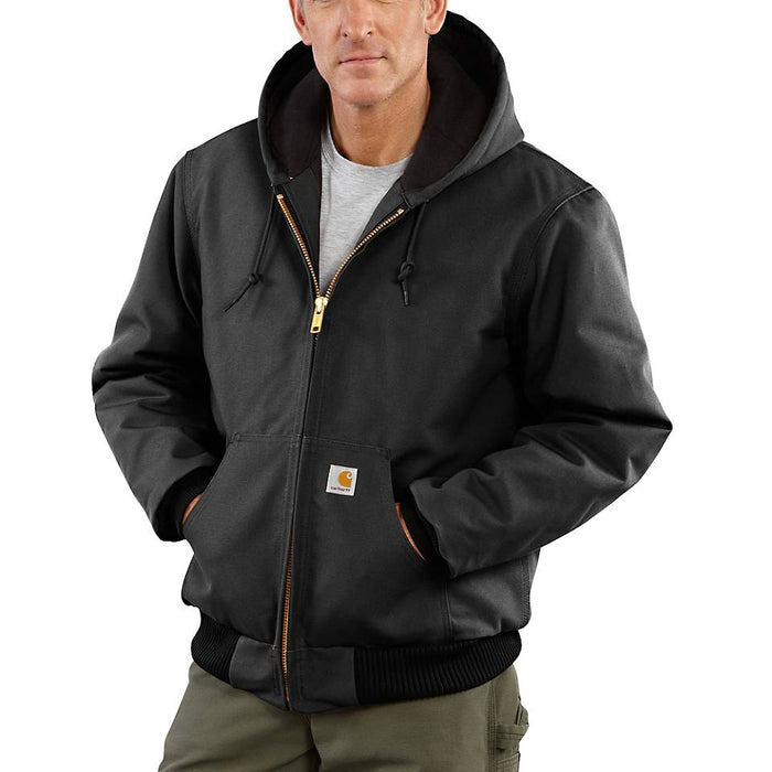 Carhartt Flannel-Lined Active Jac J140 - Loose Fit - Firm Duck - 3 Warmest Rating