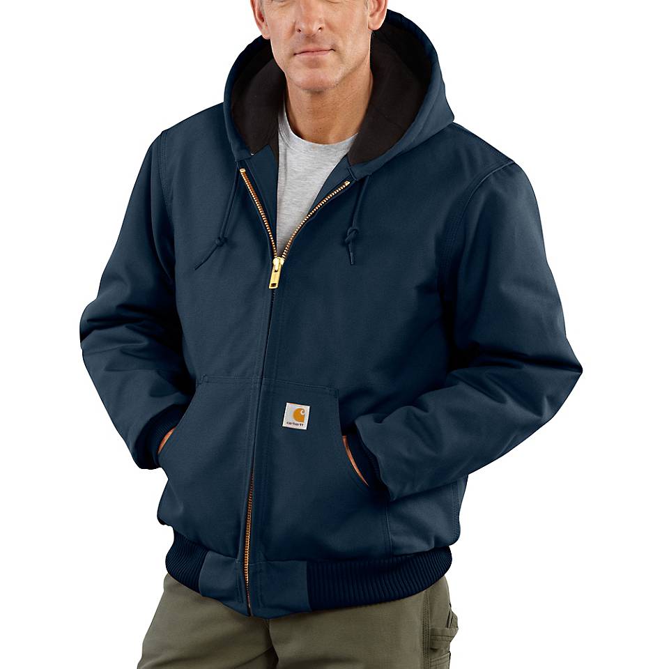Carhartt Flannel-Lined Active Jac J140 - Loose Fit - Firm Duck - 3