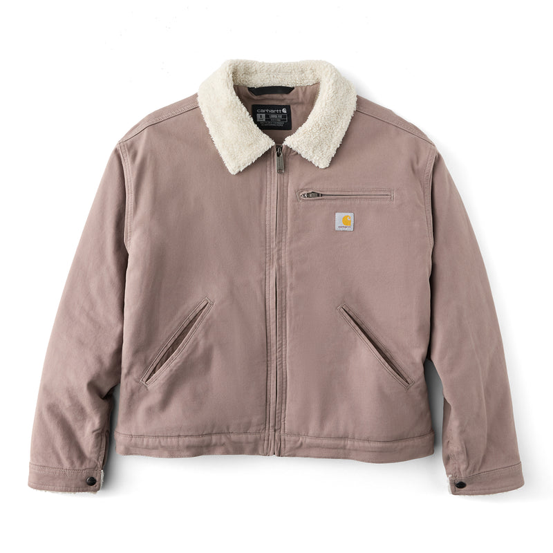 Women's Crawford Sherpa Detroit Jacket | Stone Brown