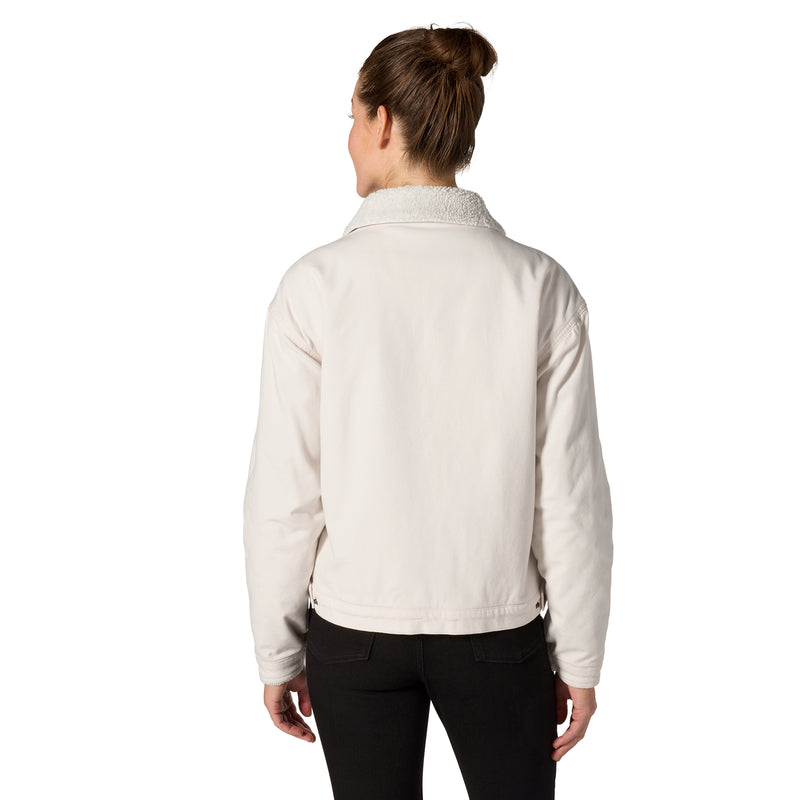 Women's Crawford Sherpa Detroit Jacket | Natural