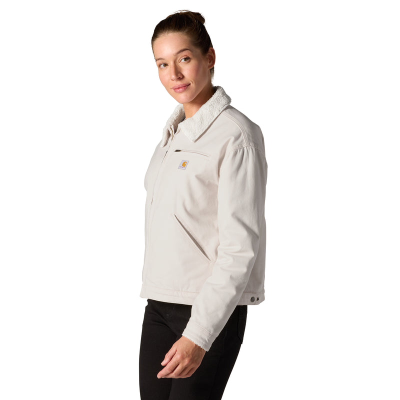 Women's Crawford Sherpa Detroit Jacket | Natural