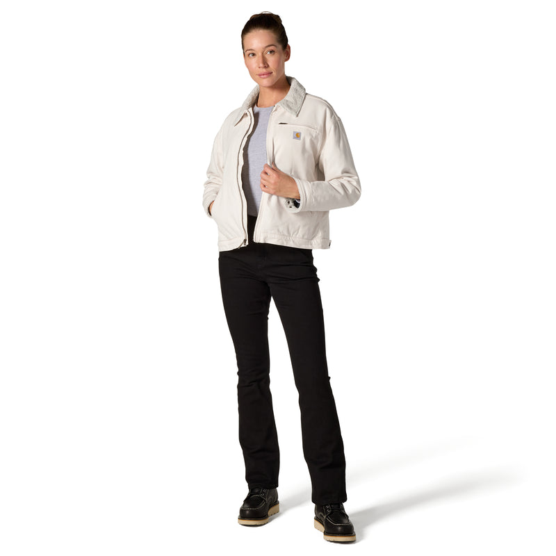 Women's Crawford Sherpa Detroit Jacket | Natural
