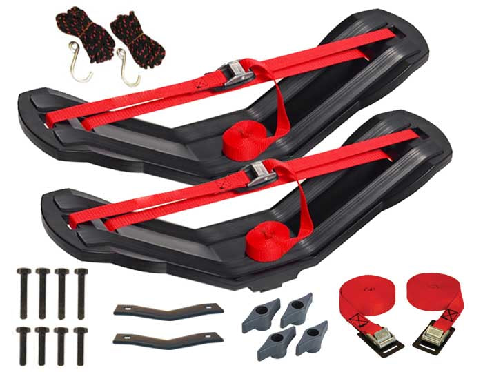 SeaWing™ Kayak Carrier with Tie-Downs - V Style - Rear Loading