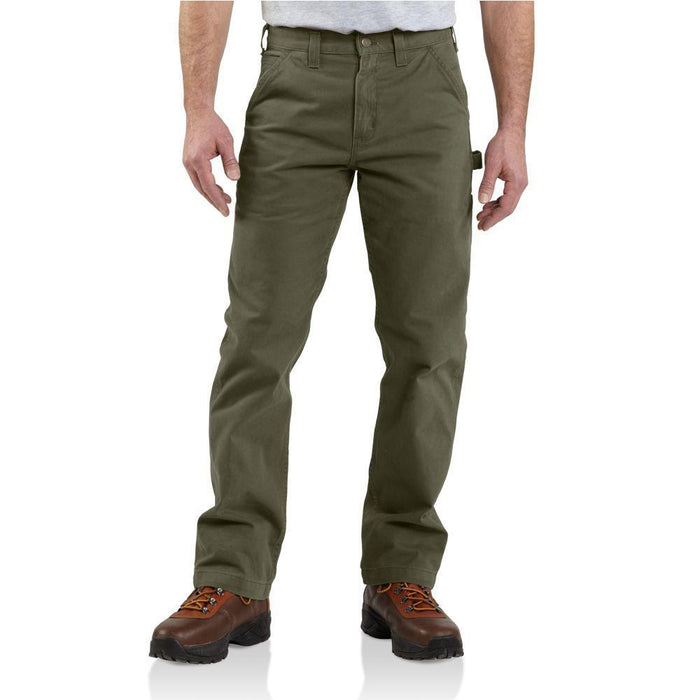 Men's Utility Work Pant - Relaxed Fit - Twill | BLACK