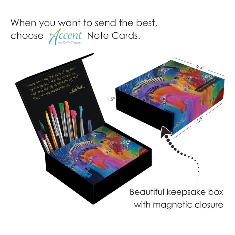 Note Cards Gift Pack | Laurel Burch Horses