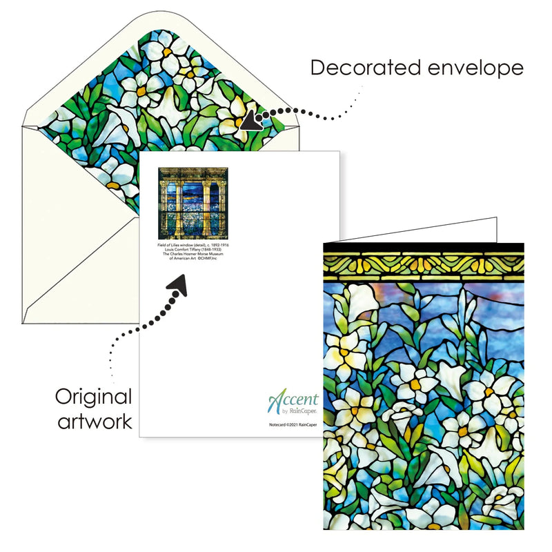 Note Cards Gift Pack | Tiffany Stained Glass