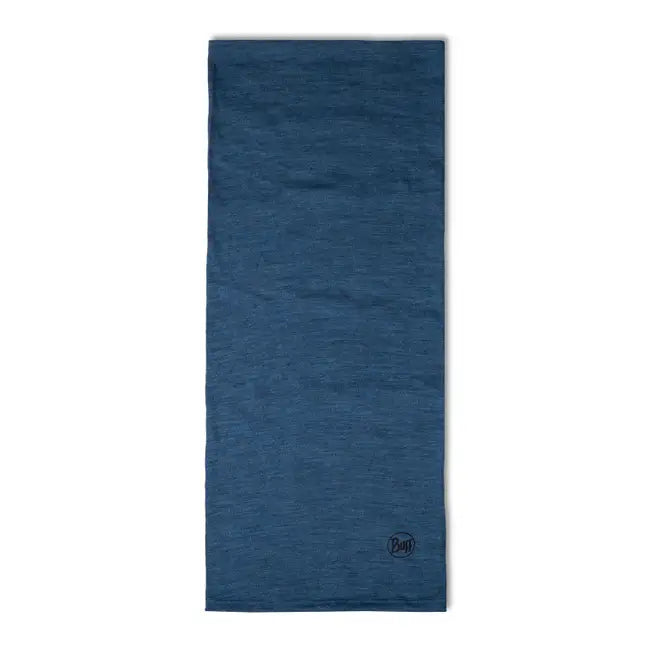 Merino Midweight Neckwear | Melange Tempest Blue