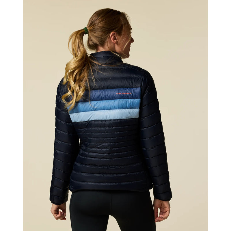 Women's Fuego Down Jacket | Carbon Stripes