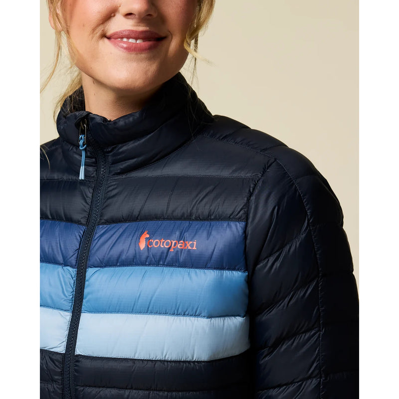 Women's Fuego Down Jacket | Carbon Stripes
