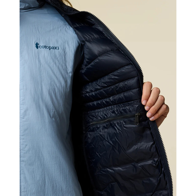 Women's Fuego Down Jacket | Carbon Stripes