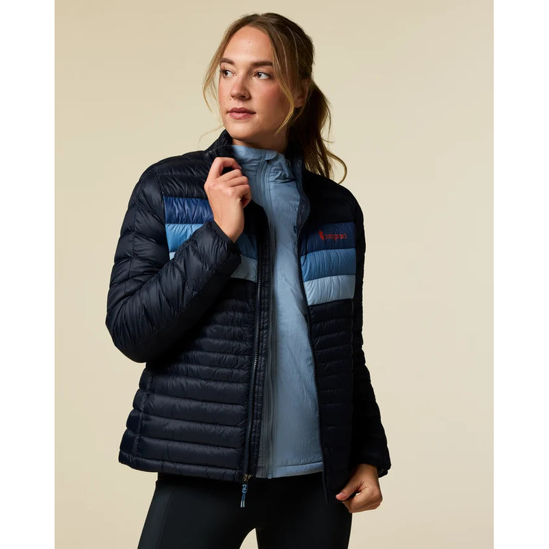 Women's Fuego Down Jacket | Carbon Stripes