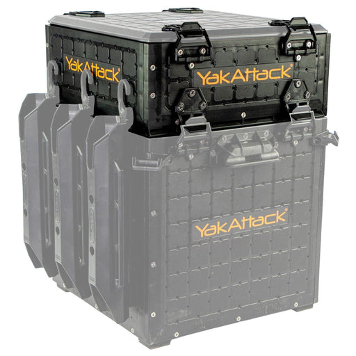 YakAttack storage boxes with a white background