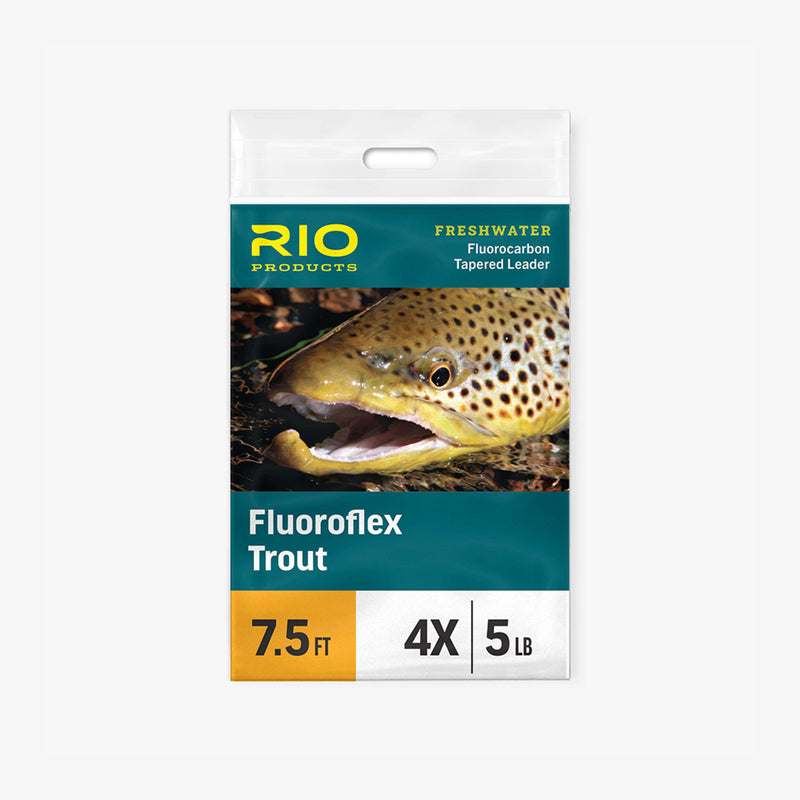 A package of fishing leader on a white background