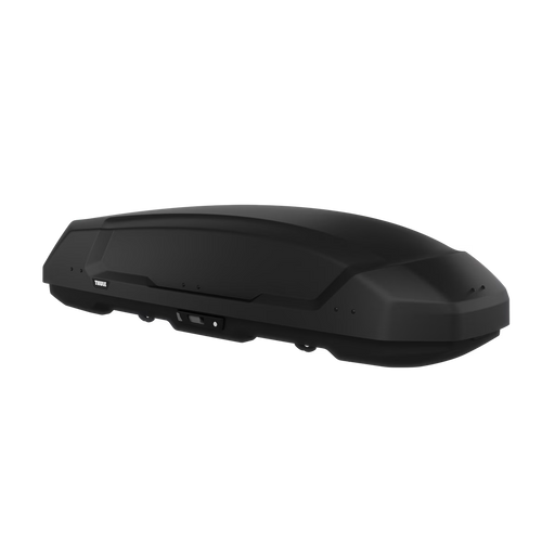 Black cargo roof rack against a white background. 