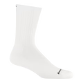 Men's The Standard Crew Cushioned Lightweight Lifestyle Socks | White