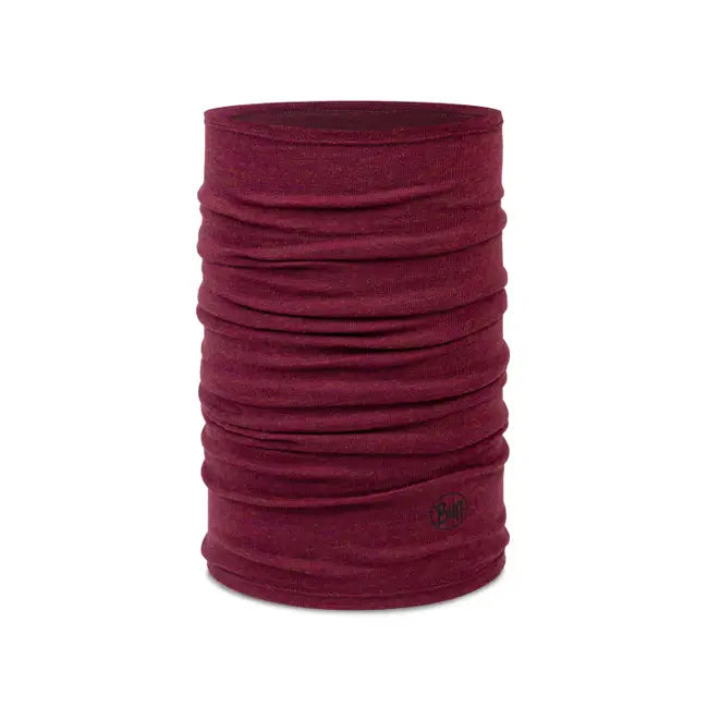 Merino Midweight Neckwear | Melange Tibetan Red