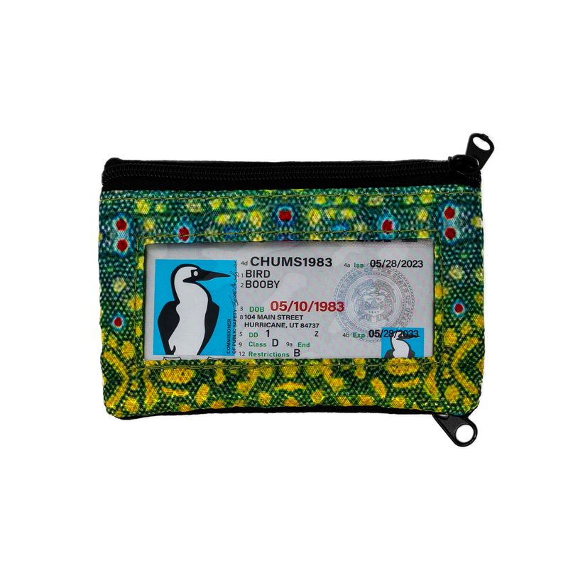 Chums Earl Fish Print Surfshort Wallet | Brook Trout