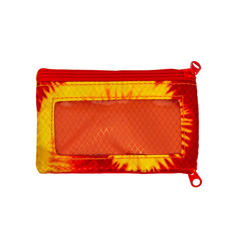 Chums Earl Fish Print Surfshort Wallet | Orange Tie Dye