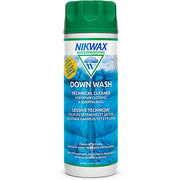 Nikwax Down Wash is a specialty cleaner designed to revitalize the water repellency and insulating properties of hydrophobic and regular down filled gear. 