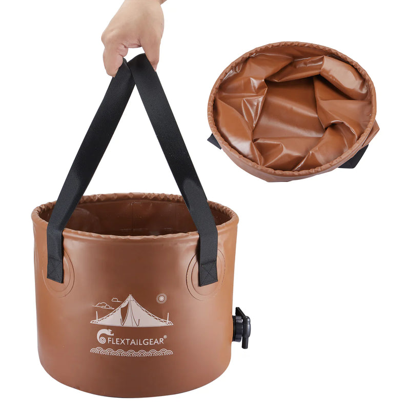 FLEX BUCKET - Foldable Waterproof Round Camping Bucket