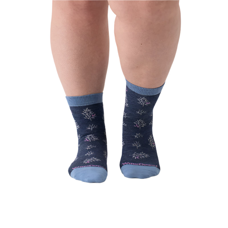 Women’s Foliage Lightweight Micro Crew Socks