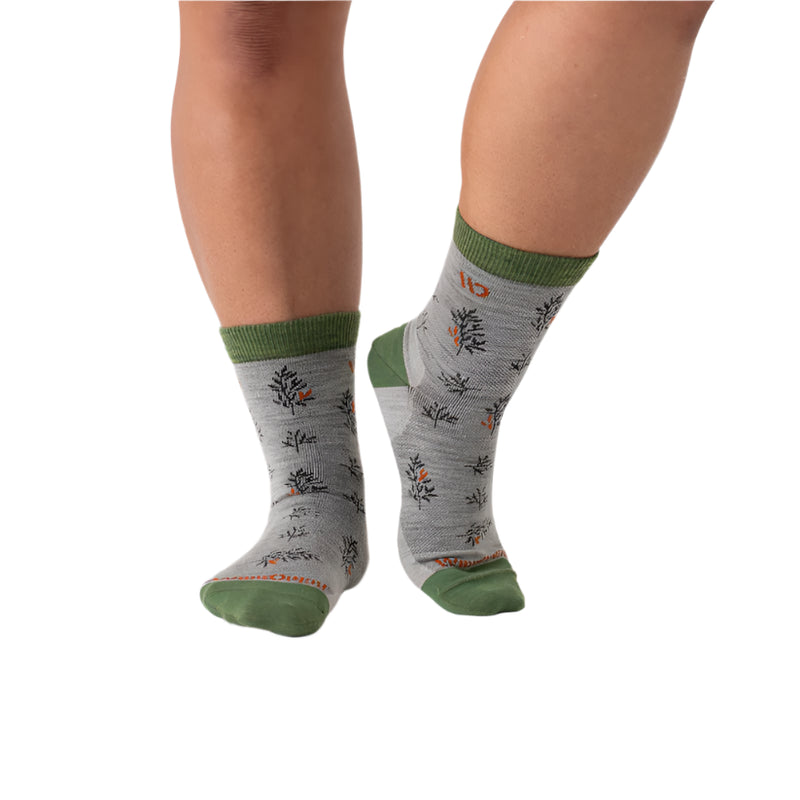 Women’s Foliage Lightweight Micro Crew Socks