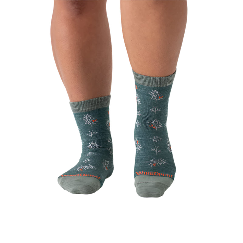 Women’s Foliage Lightweight Micro Crew Socks