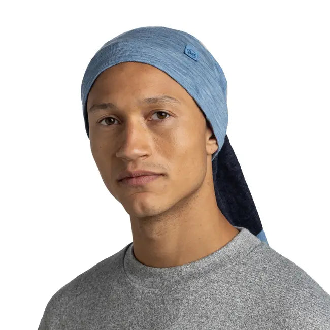 Merino Move Multifunctional Neckwear | Lake Blue