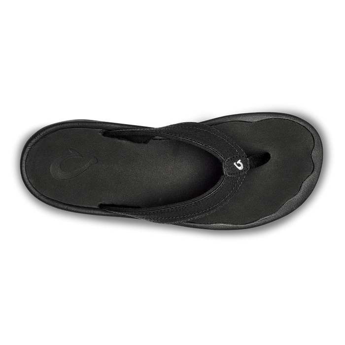 Olukai Womens Ohana | BLACK/BLACK