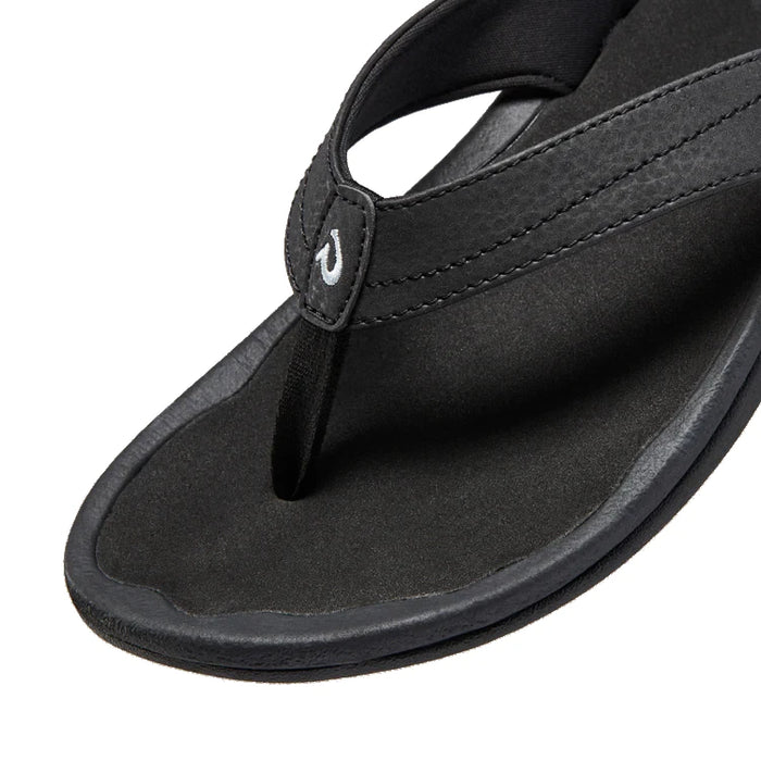 Olukai Womens Ohana | BLACK/BLACK