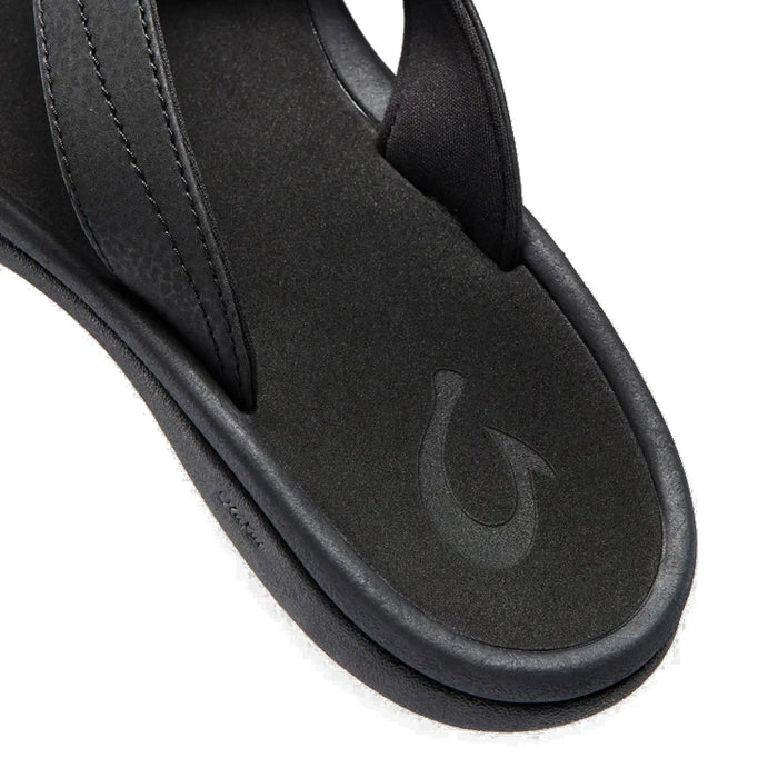 Olukai Womens Ohana | BLACK/BLACK