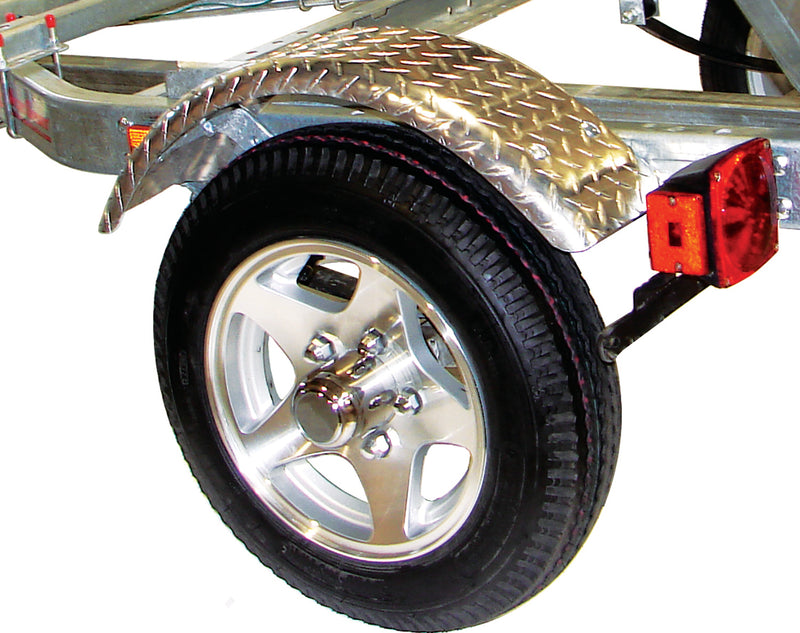 MicroSport™XT Trailer with Aluminum Wheels, Aluminum Fenders and Retractable Tongue Kit