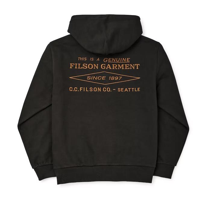 Filson Mens Prospector Embroidered Hoodie