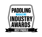 Logo for Paddling Magazine Industry Awards Best Paddle on a white background