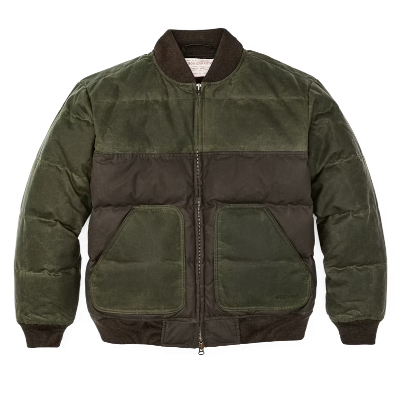 Men's Down Bomber Jacket