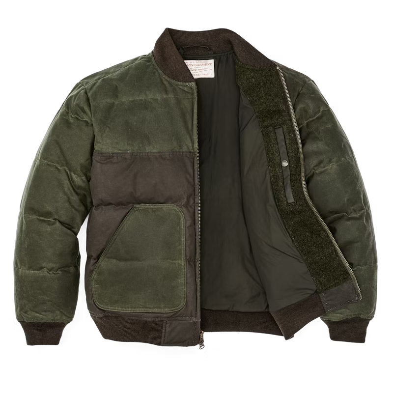 Men's Down Bomber Jacket