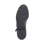 Black shoe sole on a white background