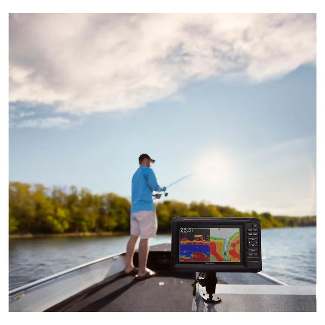 ECHOMAP™ UHD2 5" cv Chartplotters 54cv with GT20-TM Transducer and Garmin Navionics+ U.S. Coastal & Great Lakes Mapping