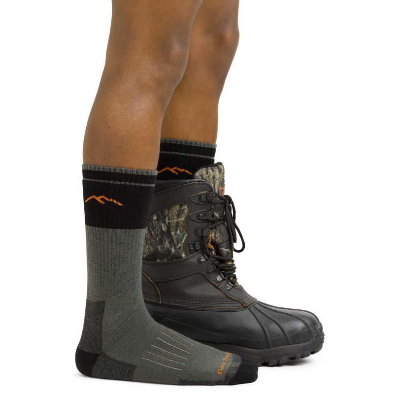 Men's Heavyweight Boot Hunting Socks | Forest