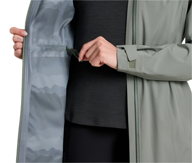Women's Stretch Voyagr Trench | Soft Pine