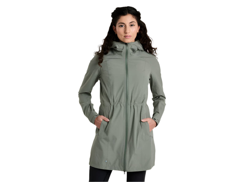 Women's Stretch Voyager Trench | Soft Pine