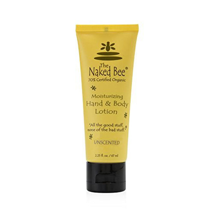 The Naked Bee Hand and Body Lotion, 2.25oz Tube