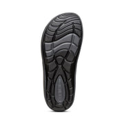 Black sole of a shoe with 'Deltex' branding on a white background