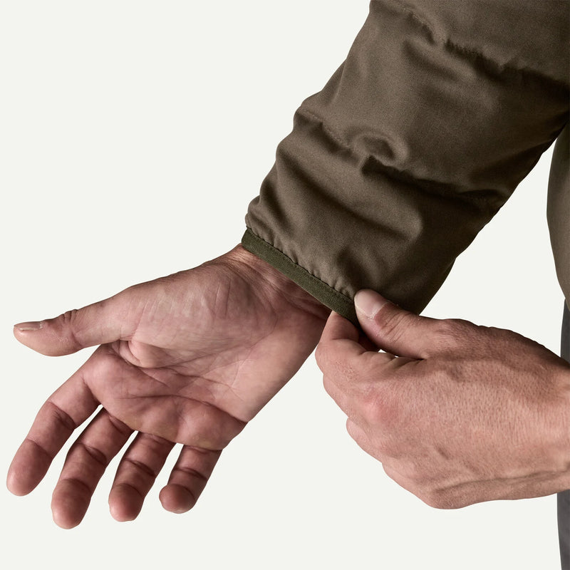 Men's Cotton Down Jacket | Marlow Brown